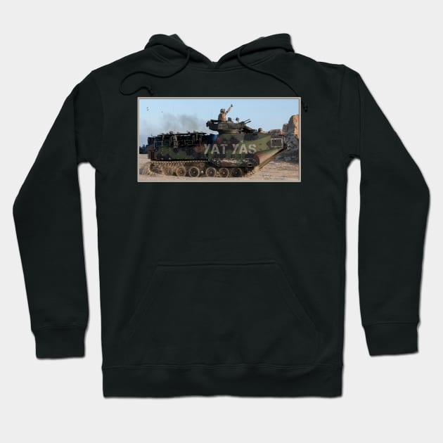 YAT YAS Amtrac AAV Amphib Crew Hoodie by outrigger